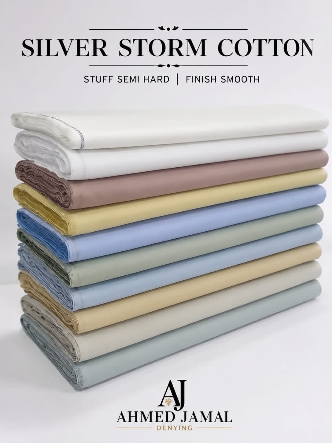 Pasha Silver Storm Hard Cotton